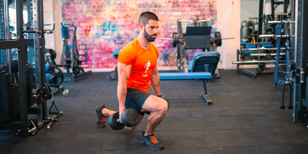 Lunge back (em alternância) Lunge back (em alternância)