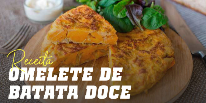 Omelete de Batata Doce