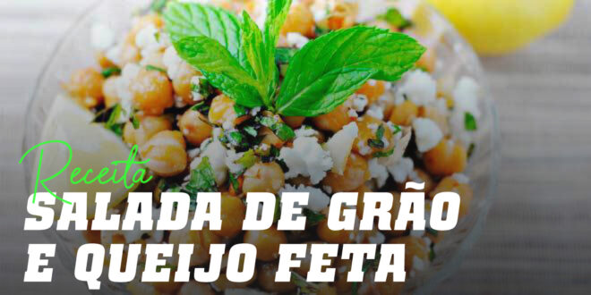 Salada de Grão e Queijo Feta Salada de Grão e Queijo Feta
