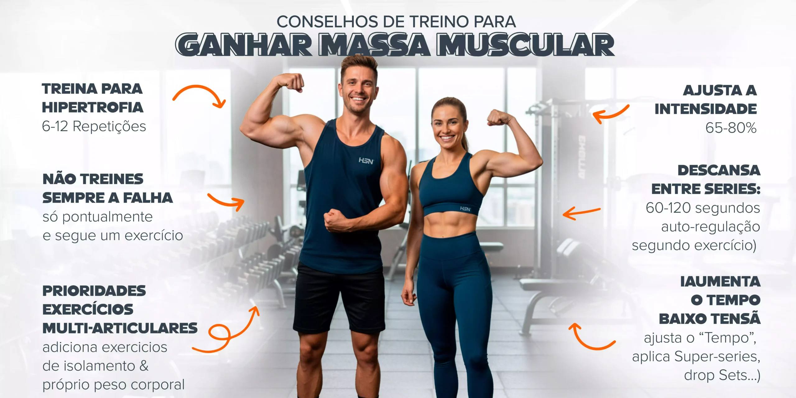 Conselhos de treino para ganhar massa muscular