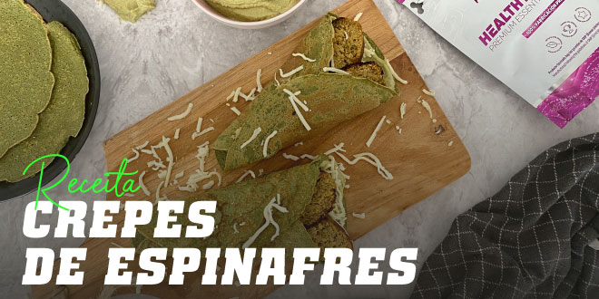Crepes de Espinafres Crepes de Espinafres