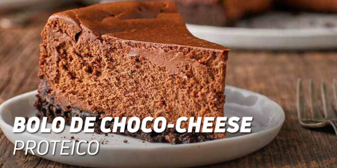 Bolo Choco-Cheese Proteico