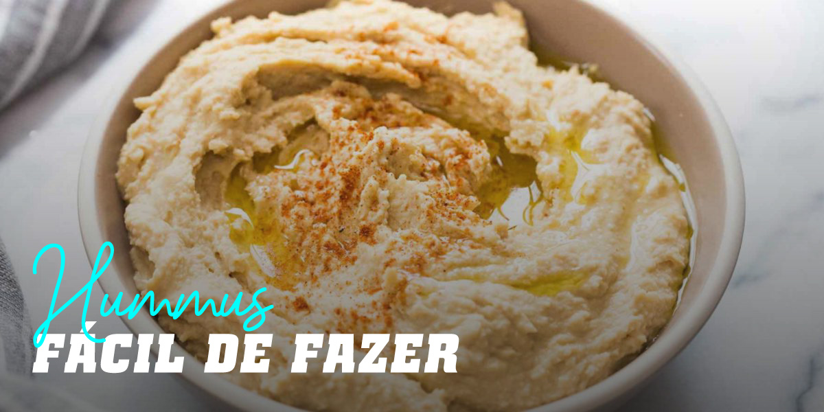 Hummus Fácil de Fazer Hummus Fácil de Fazer