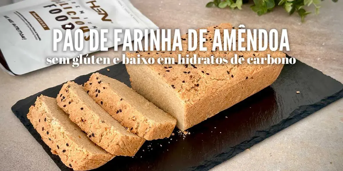 Pão de farinha de amêndoa