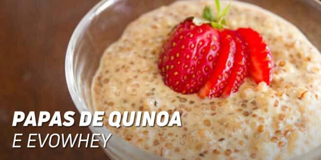 Papa Proteica de Quinoa e Evowhey