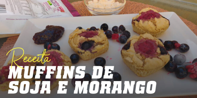 Muffins com Proteína de Soja Muffins com Proteína de Soja