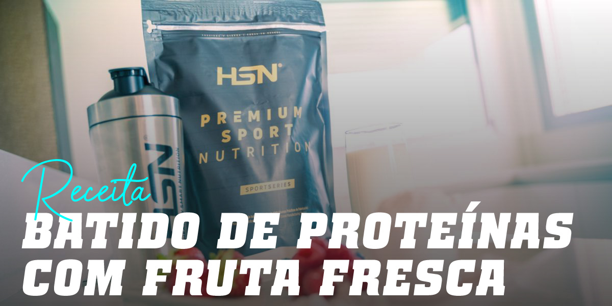 Batido de Proteínas com Fruta Fresca Batido de Proteínas com Fruta Fresca