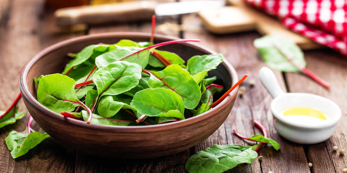 Acelga - alimento rico em potássio