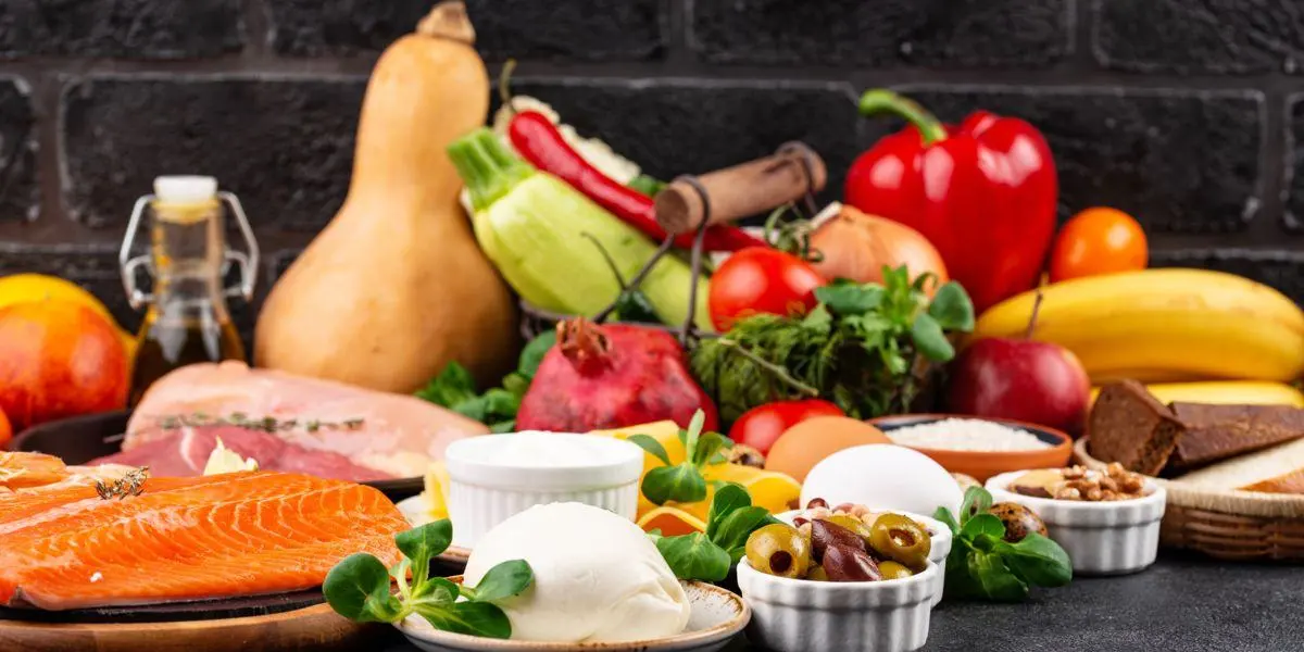 Surtido de alimentos ricos em micronutrientes Surtido de alimentos ricos em micronutrientes