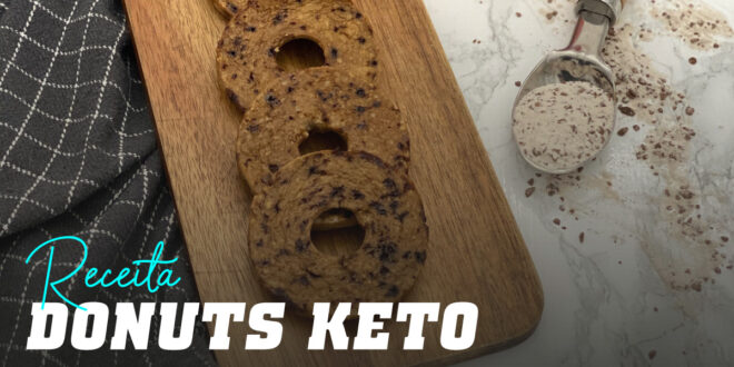 Donuts Keto, uma merenda perfeita!