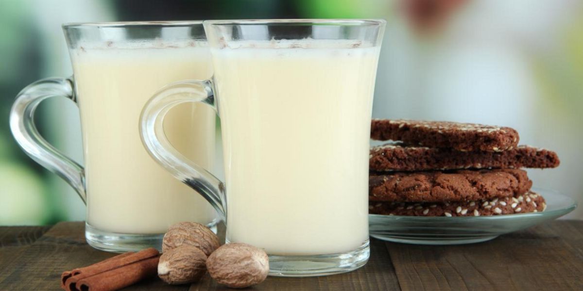 Eggnog bolachas Eggnog bolachas