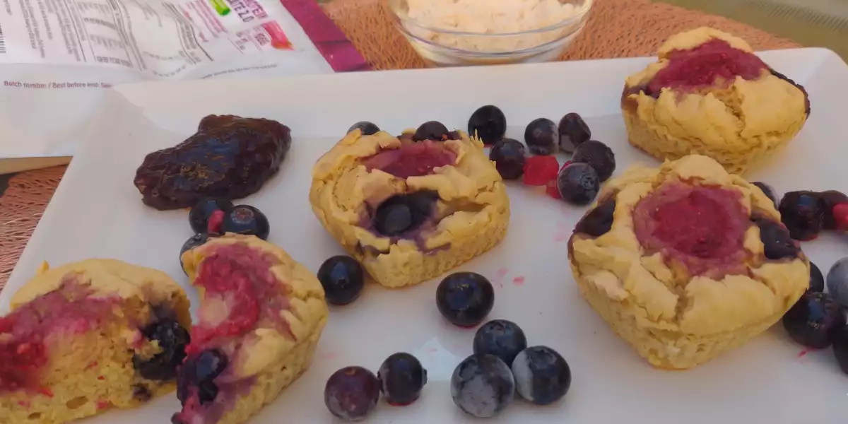 Muffins com Proteína de Soja Muffins com Proteína de Soja