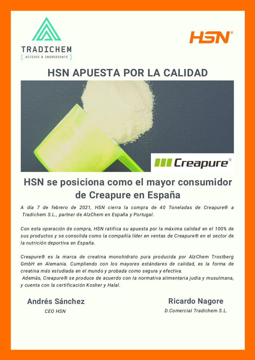 HSN acordo de compra para 2021 HSN acordo de compra para 2021