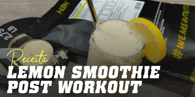 Smoothie de Limão Pós-Treino