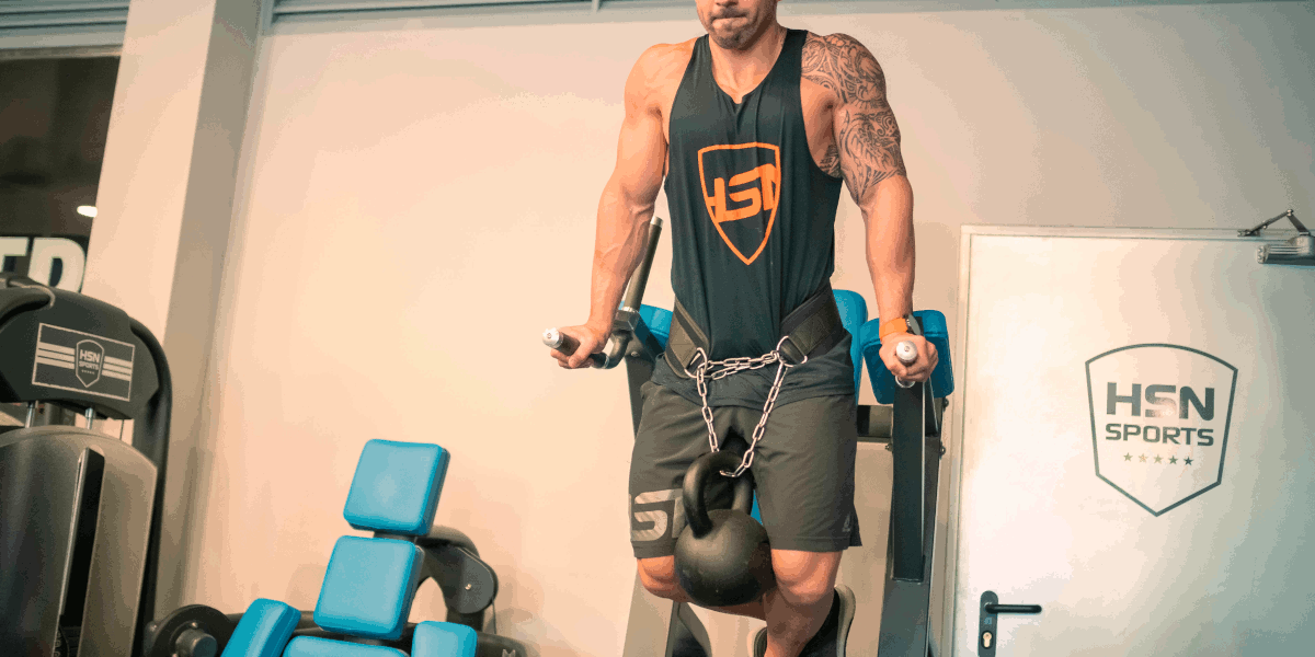 Mergulhos com peso na cintura