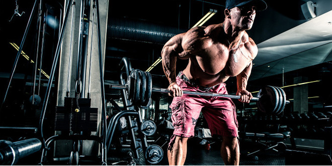 Remo com pega invertida