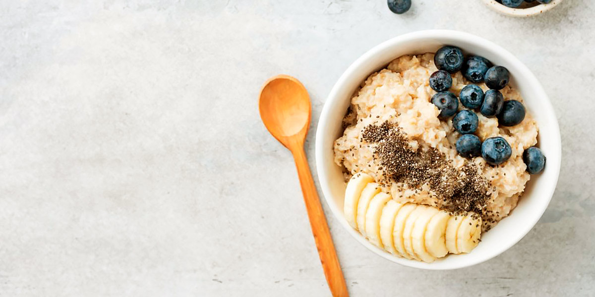 Aveia para o pequeno-almoço
