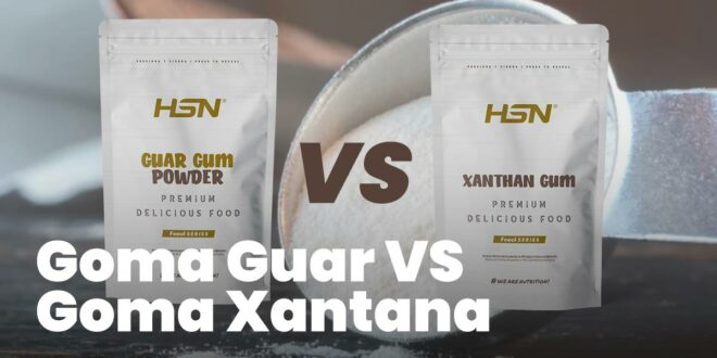 Goma Guar VS Goma Xantana