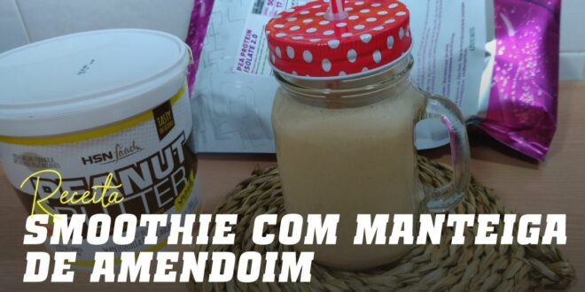 Smoothie de Manteiga de Amendoim