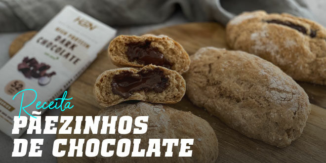 Pãezinhos de Chocolate Pãezinhos de Chocolate