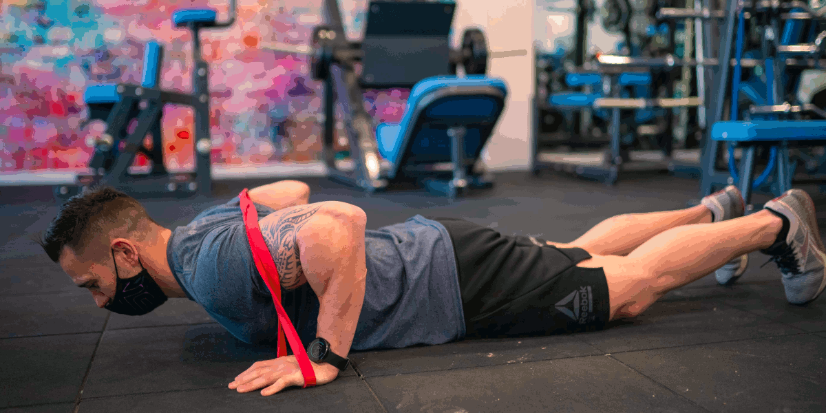 Band Push Ups