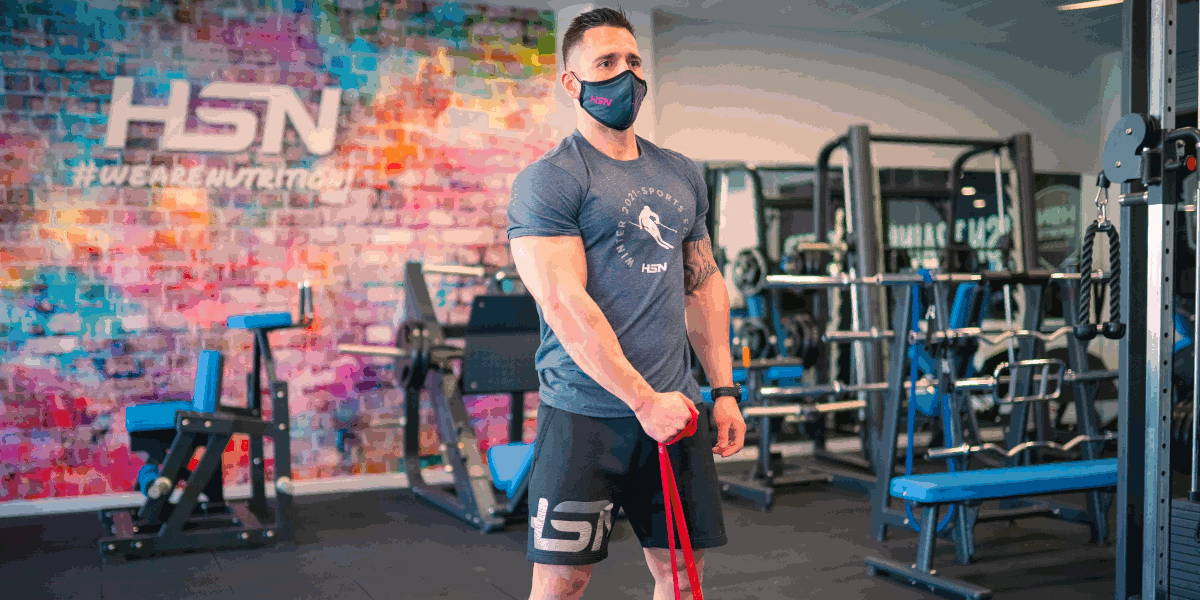 Band Shoulder Lateral Raises