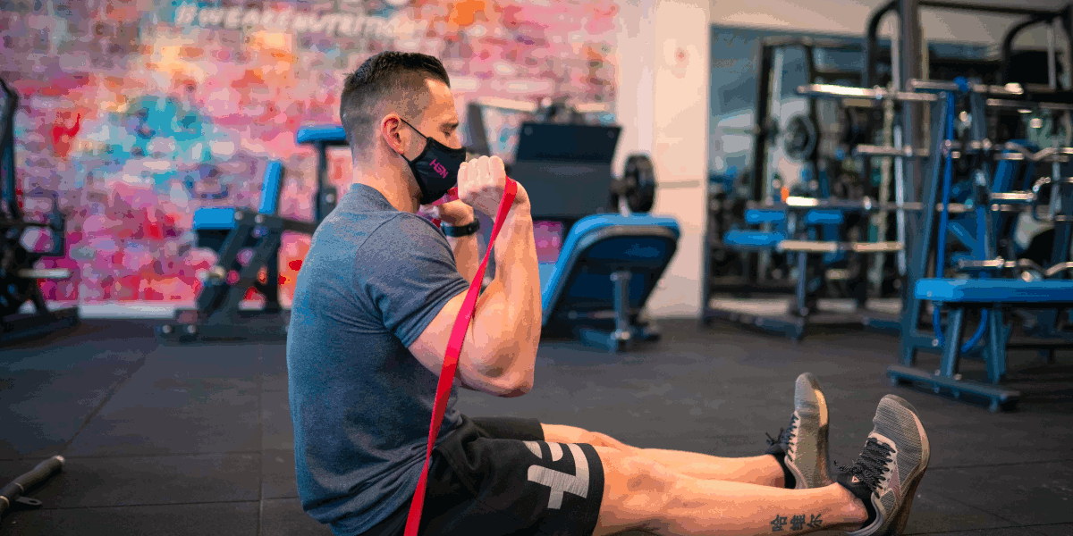 Band Z Press com bandas elásticas