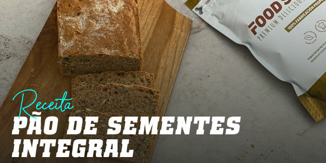 Pão Integral com Sementes de Abóbora e Lecitina de Soja