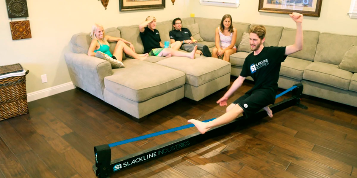 Como fazer um slackline em casa?