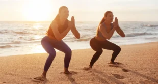 Exercícios para treinar na praia durante nestas férias
