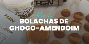 Bolachas de Chocolate e Amendoim