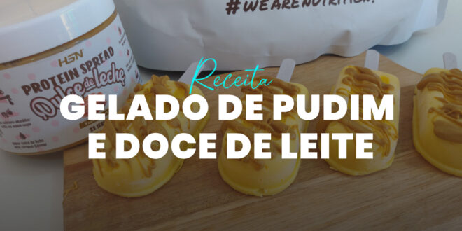 Gelado de Pudim Proteico