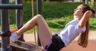 Exercícios de abdominais para adolescentes