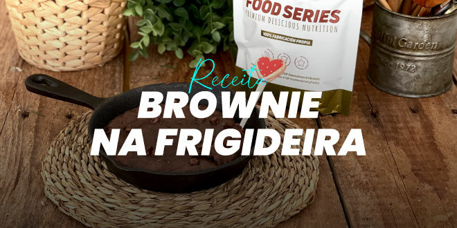 Brownie na Frigideira Brownie na Frigideira