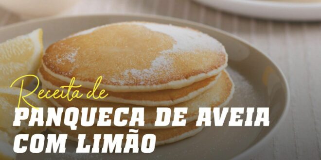 Panquecas de Aveia com Limão