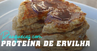 Panquecas com Proteína de Ervilhas