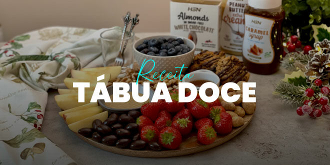 Tábua de Lanche Doce para o Natal Tábua de Lanche Doce para o Natal