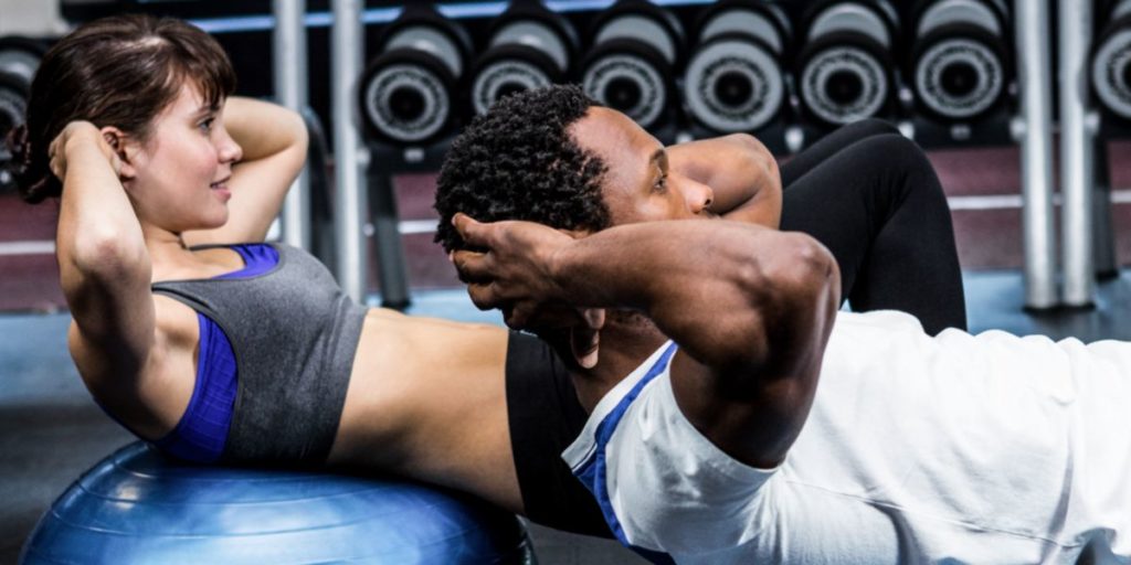 Treino em Bosu