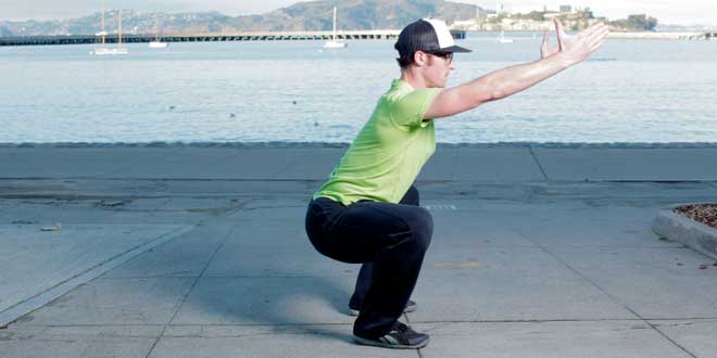 Agachamentos para melhorar a corrida Agachamentos para melhorar a corrida