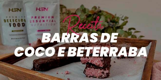 Barras de Coco e Beterraba Barras de Coco e Beterraba