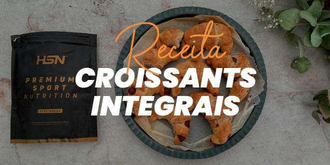 Croissants Integrais com Proteína Whey