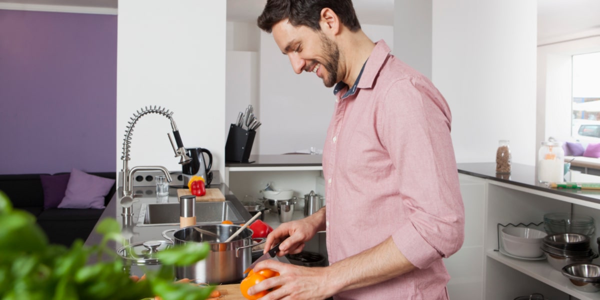 A cozinhar