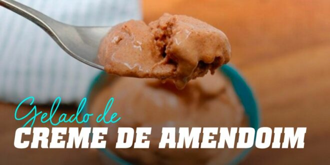 Gelado de Creme de Amendoim