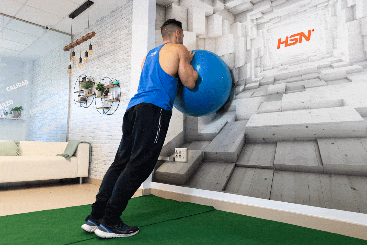 Bola Pilates Calf Raise Bola Pilates Calf Raise