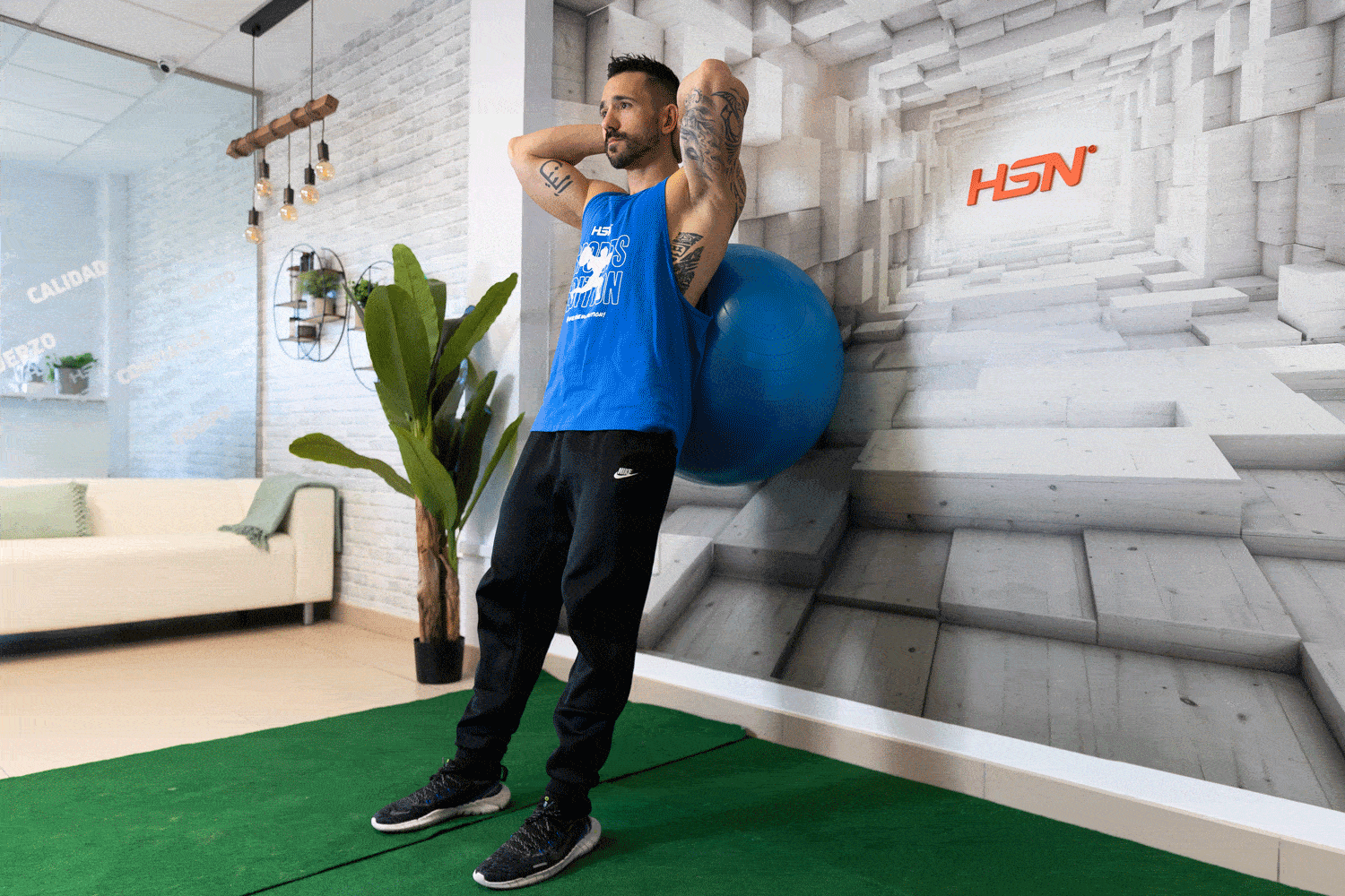 Ball Squat