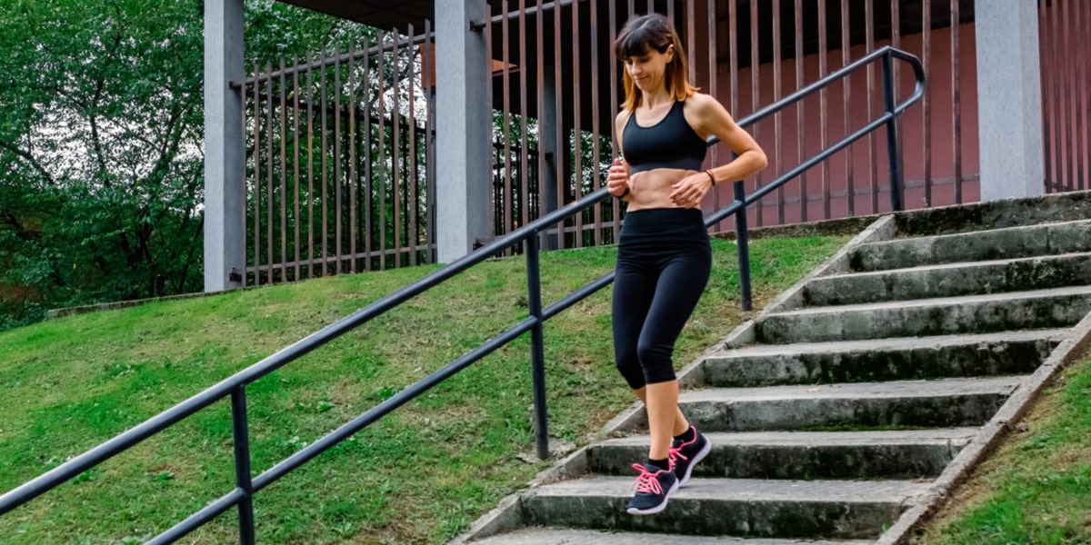 Escadas e exercícios pessoas sedentárias Escadas e exercícios pessoas sedentárias