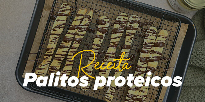 Palitos Proteicos: Snack simples e saudável Palitos Proteicos: Snack simples e saudável