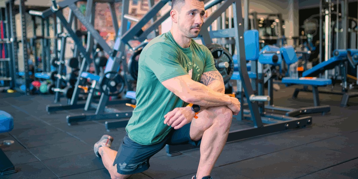 Psoas por extensão da anca em grande abertura