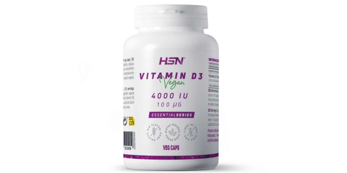 Vitamina D3 4000 IU vegana da EssentialSeries Vitamina D3 4000 IU vegana da EssentialSeries
