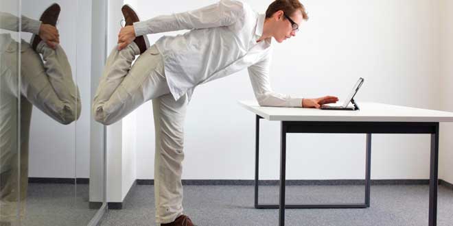 Não passar muito tempo sentado